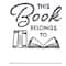 This Book Belongs To Wood Stamp by Recollections®